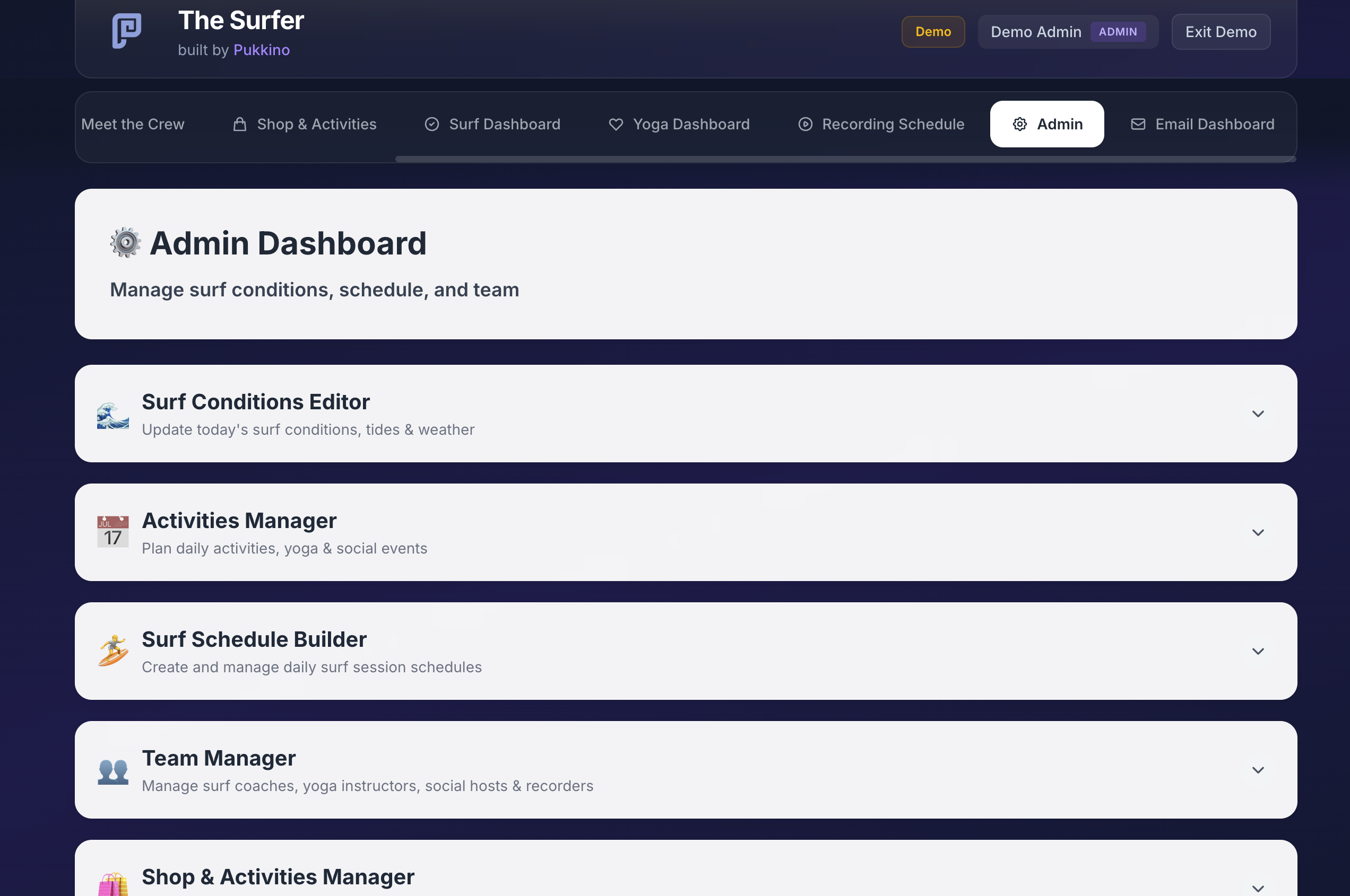 SurfBase Screenshot